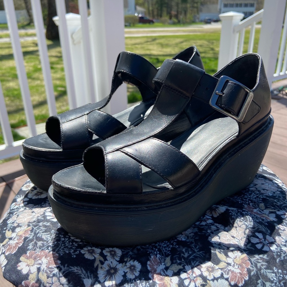 *RARE* Dr. Martens Adaya Platform Wedge Sandals